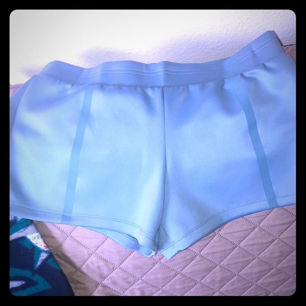 Blue/Mint Fabletics Kendall Shorts Size XL 5/$40